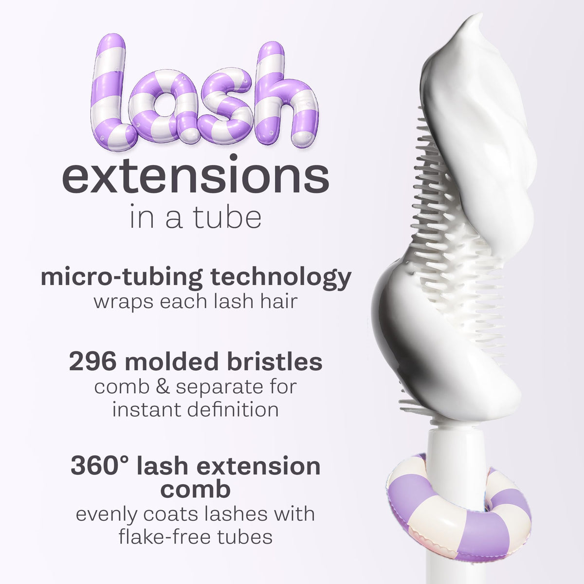 tarte Tartelette Tubing Lash Primer opened showing applicator