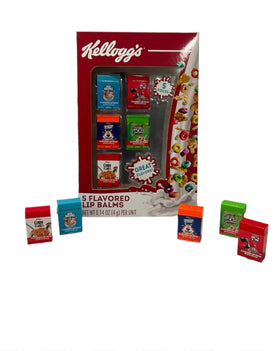 Taste Beauty Kelloggs Cereal Flavoured Lip Balm Set front view