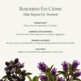 Tata Harper Restorative Eye Crème application on skin