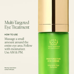 Tata Harper Restorative Eye Crème open jar view