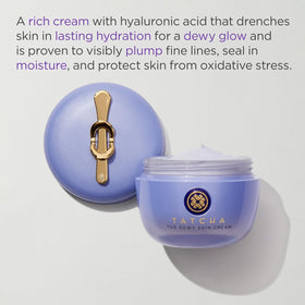 TATCHA Dewy Skin Cream rich texture close-up