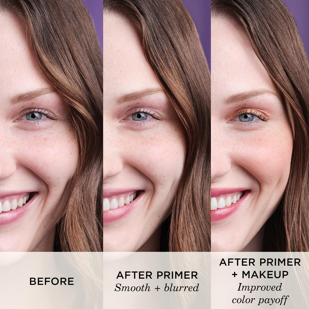TATCHA Liquid Silk Canvas Primer texture on skin