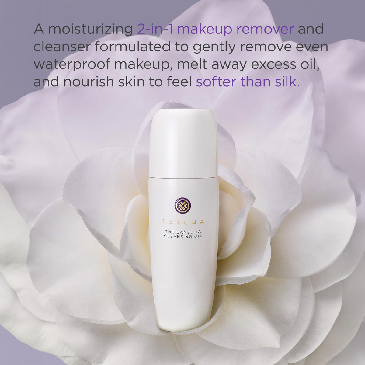 TATCHA The Camellia Cleansing Oil 200g back view