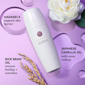 TATCHA The Camellia Cleansing Oil texture close-up