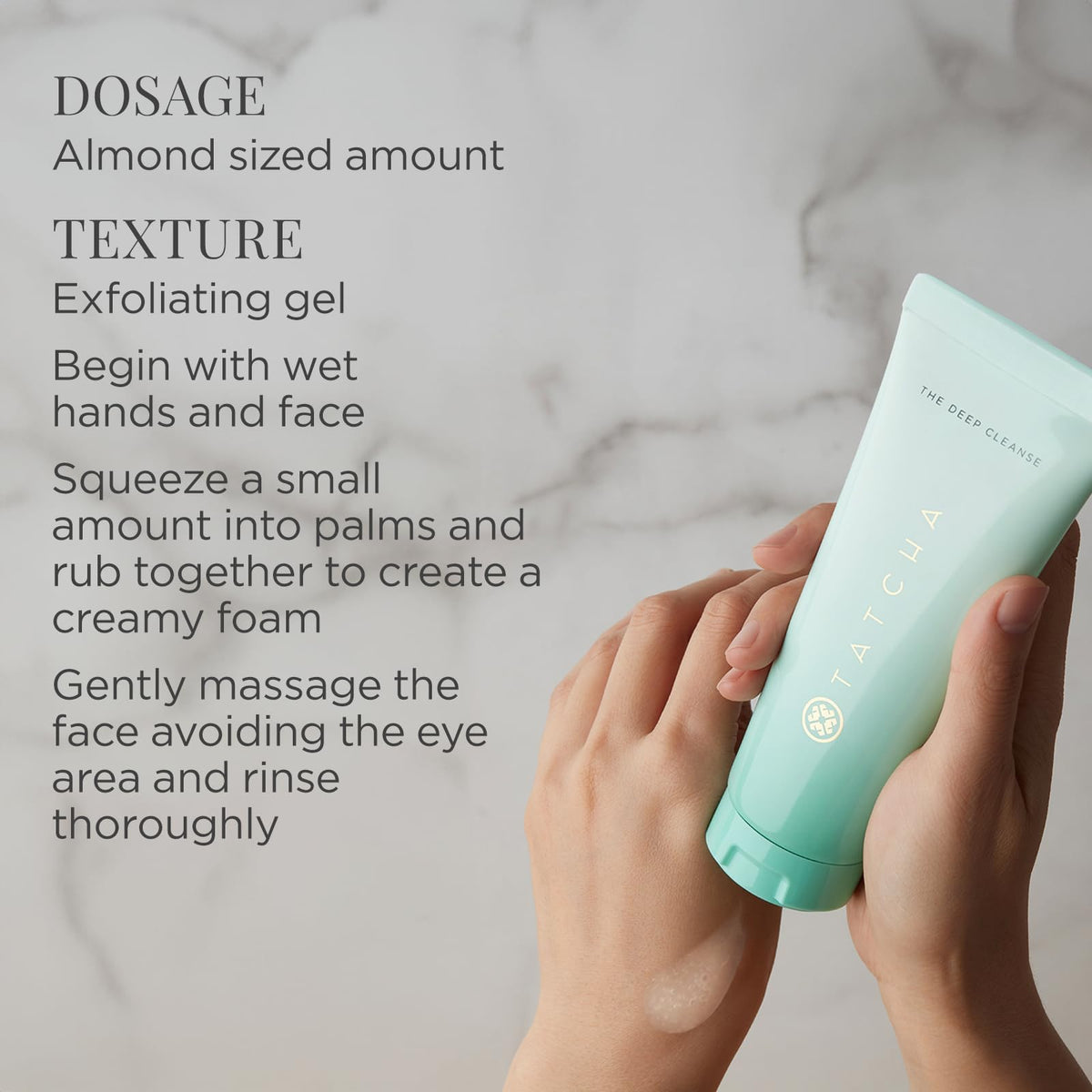 TATCHA The Deep Cleanse on bathroom shelf