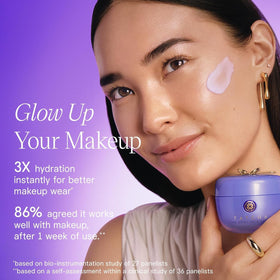 TATCHA The Dewy Skin Cream with a spoon for application