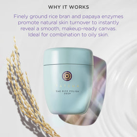 TATCHA The Rice Polish back view with ingredient list