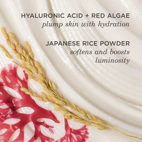TATCHA The Rice Wash Soft Cream Facial Cleanser in lifestyle setting