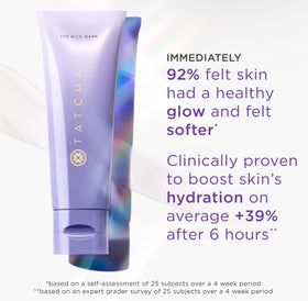 TATCHA The Rice Wash Soft Cream Facial Cleanser ingredients list