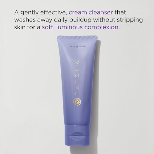 TATCHA The Rice Wash Soft Cream Facial Cleanser texture close-up