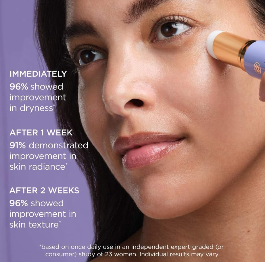 TATCHA The Serum Stick with a close-up of the ingredients