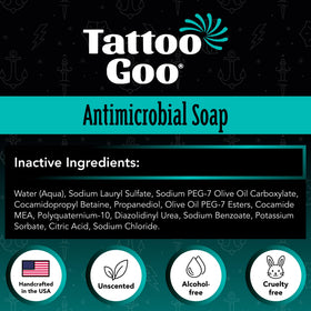 Tattoo Goo Cleansing Soap 3 oz packaging details