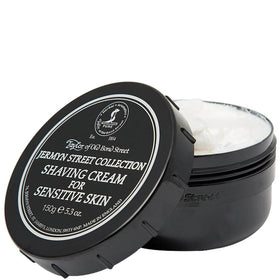 Taylor of Old Bond Street Jermyn Street Shaving Cream Bowl with ingredients list