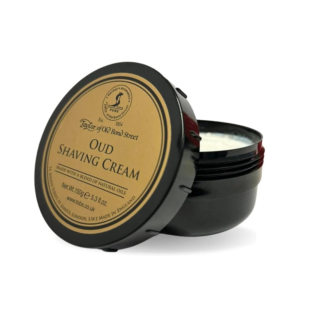 Taylor of Old Bond Street Oud Shaving Cream Bowl side view