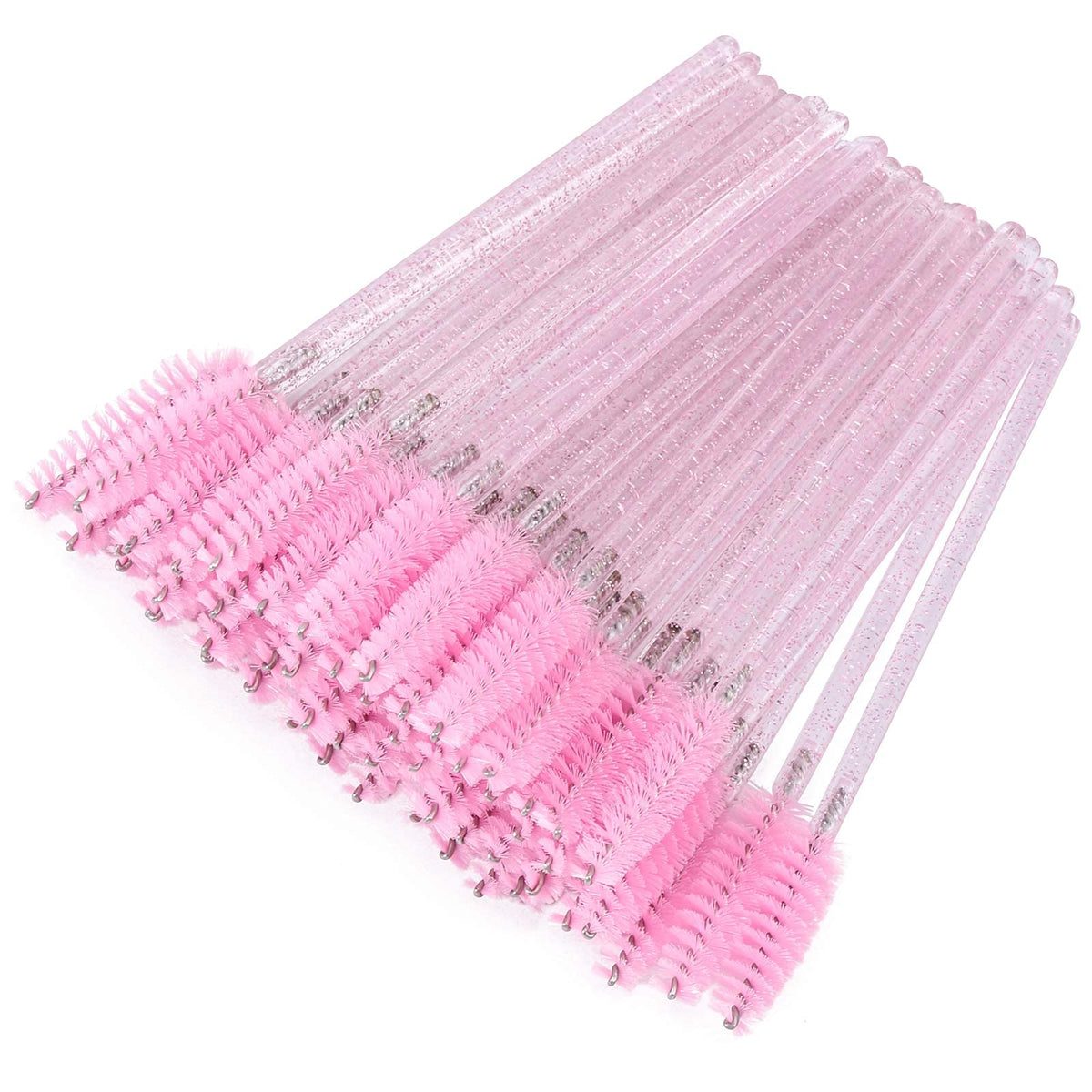 Tbestmax 300 Disposable Mascara Wands pink packaging front view