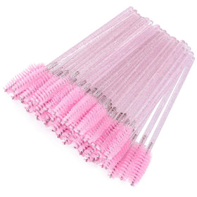Tbestmax 300 Disposable Mascara Wands pink packaging front view