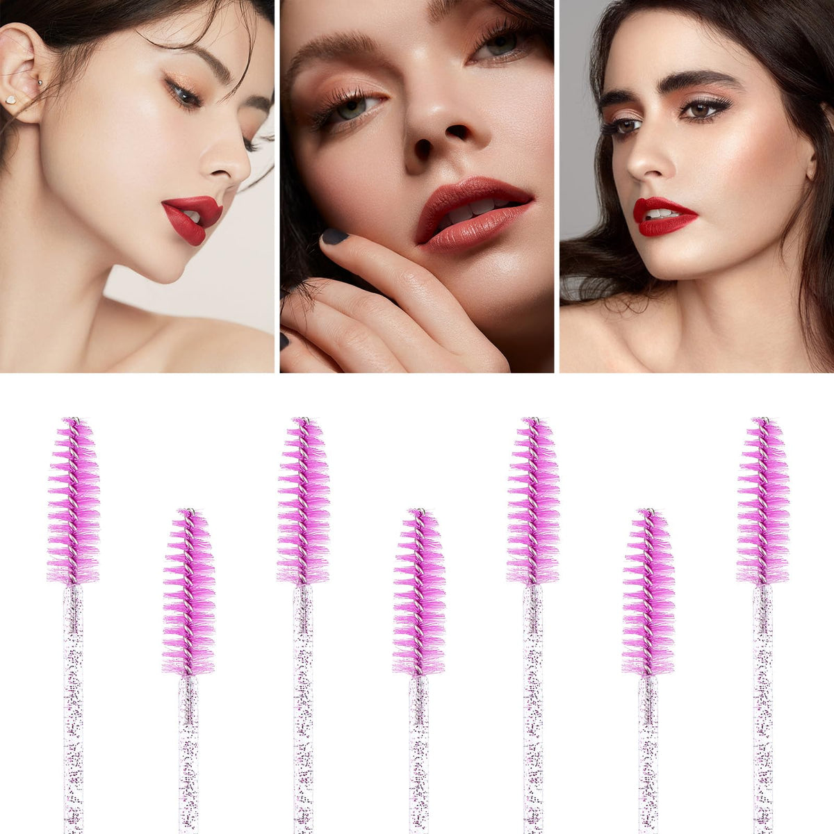 Tbestmax disposable mascara wands in travel-friendly size