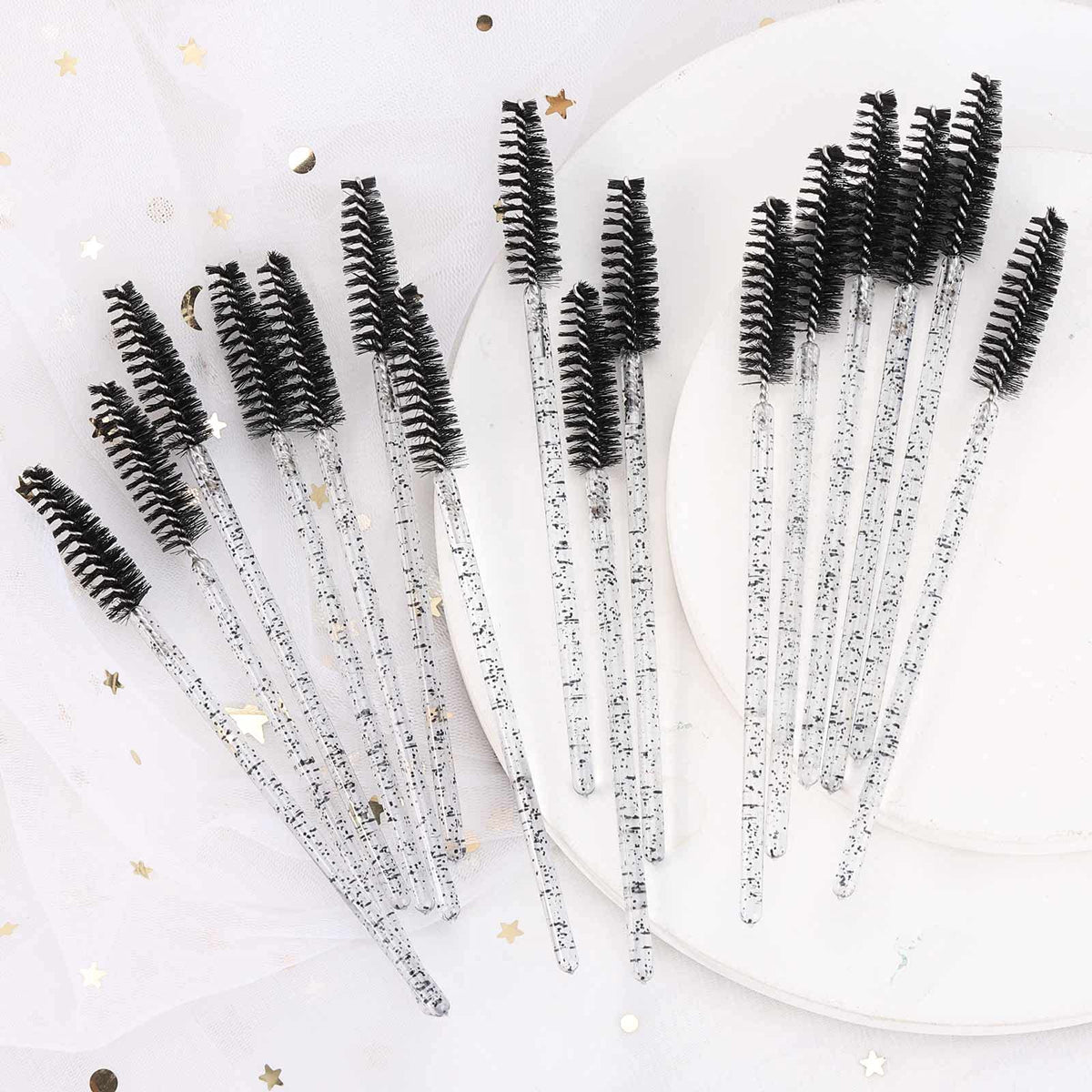 Tbestmax mascara wands showcasing crystal shining black stick