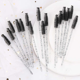 Tbestmax mascara wands showcasing crystal shining black stick