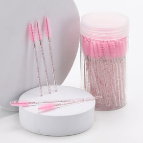 Tbestmax mascara wands with container for travel