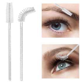 Tbestmax mascara wands with soft bristles on display