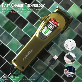 TCMKY Hair Clippers packaging with product details