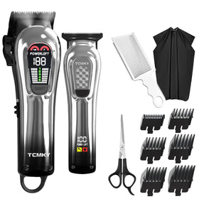TCMKY Hair Clippers Set large clipper with T-shaped trimmer