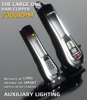 TCMKY Hair Clippers Set side view of large hair clipper