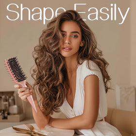 Tcsxady Curly Hair Brush packaging display
