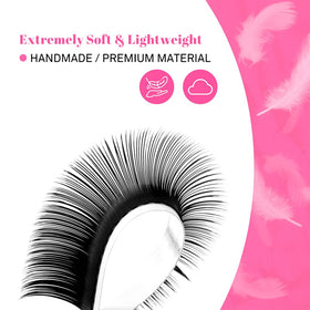 TDANCE Cashmere Lash Extensions mixed lengths tray