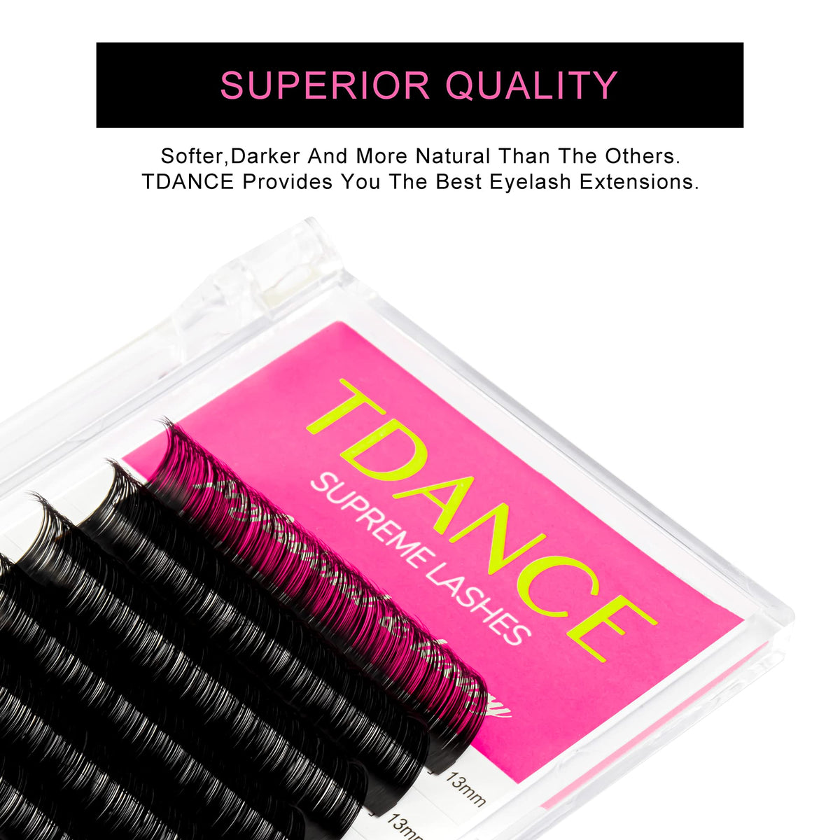 TDANCE Eyelash Extensions application process