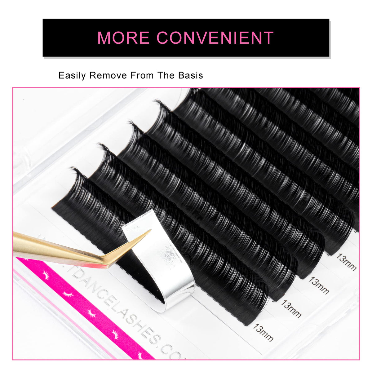 TDANCE Eyelash Extensions DD Curl packaging
