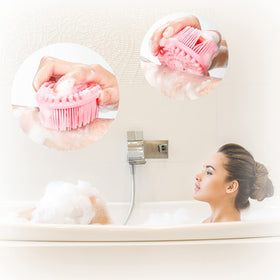 TDHDIKE Silicone Body Scrubber with essential oils
