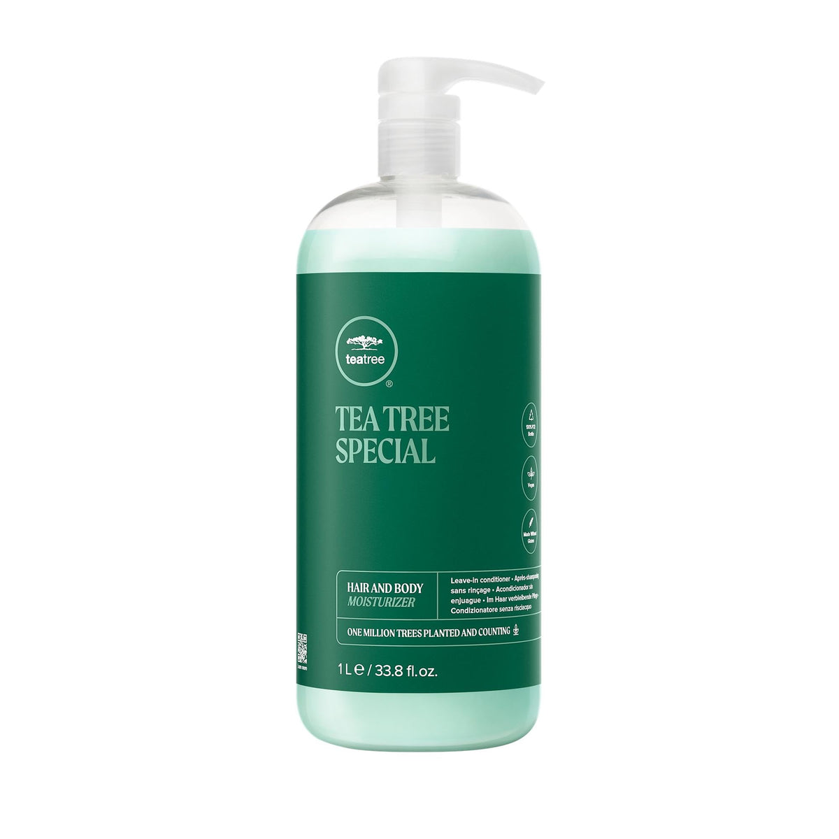 Tea Tree Hair and Body Moisturizer 33.8 fl. oz. front view
