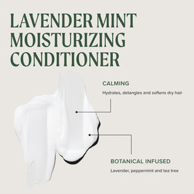 Tea Tree Lavender Mint Moisturizing Conditioner side view showing packaging design