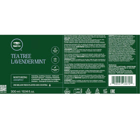 Tea Tree Lavender Mint Shampoo and Conditioner Duo Set packaging