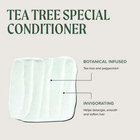 Tea Tree Special Conditioner bottle with lavender and peppermint