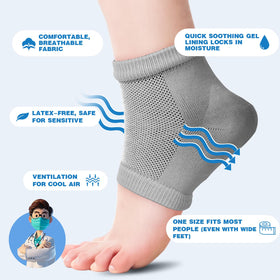 TEAWOO socks showing soft fabric and toeless design