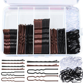 Teenitor 300pcs Bobby Pins and Hair Pins Set front view