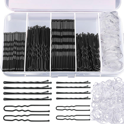 Teenitor 300pcs Hair Pins Set including bobby pins and hair bands
