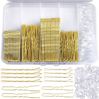 Teenitor Blonde Bobby Pins Set 300pcs front view