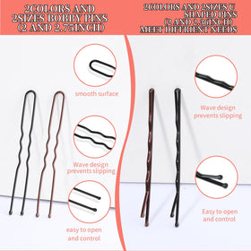 Teenitor bun bobby pins for updos