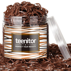 Teenitor Elastic Hair Bands light brown packaged box front view
