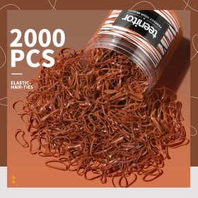 Teenitor Elastic Hair Bands light brown showing individual bands