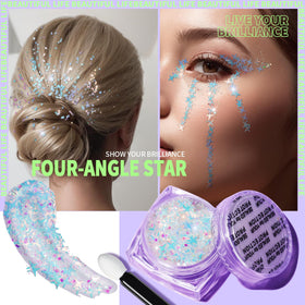 Teenitor glitter gel in small containers for easy storage