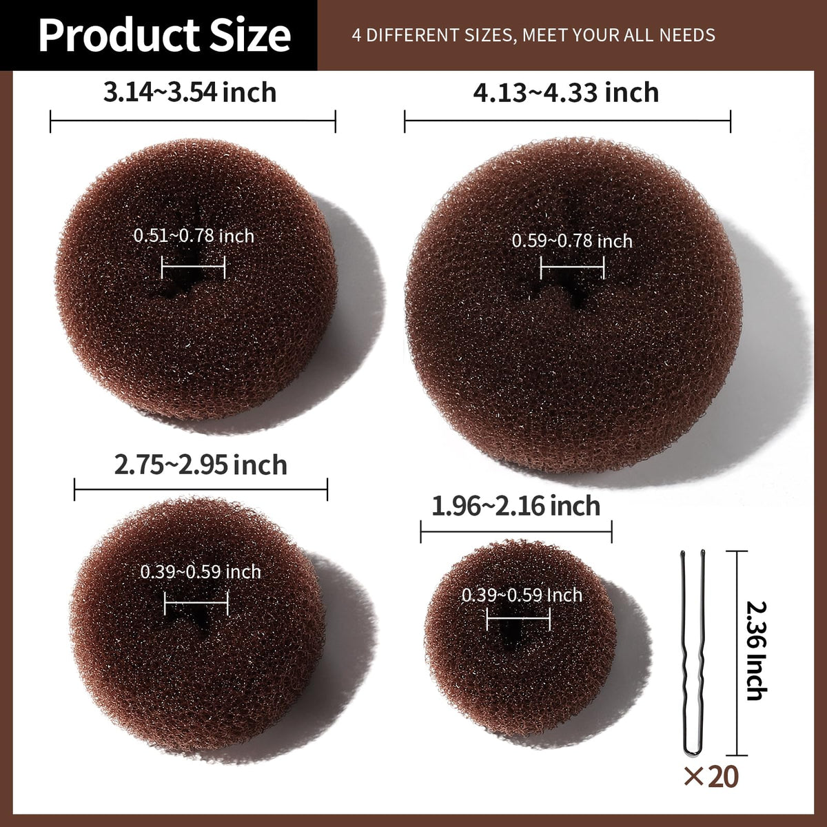 Teenitor Hair Bun Maker Set in packaging