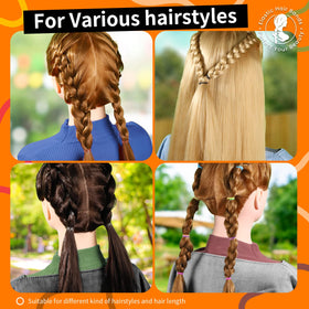Teenitor hair elastics packaging with 2000 pieces