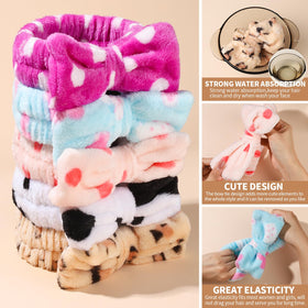 Teenitor headbands displayed in a row with different colours