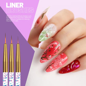 Teenitor magnetic nail stand with press-on nails displayed