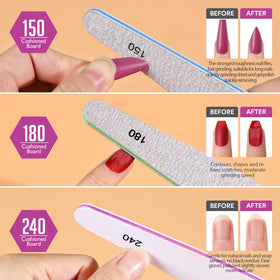 Teenitor nail buffer block for smoothing nails